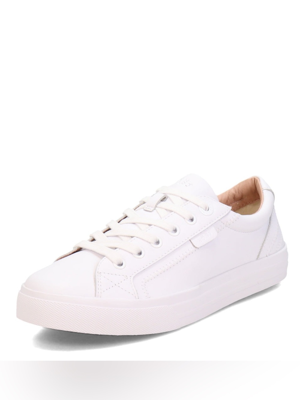 Taos Footwear Plim Soul Lux Leather Sneakers White 8.5